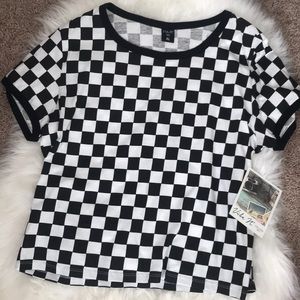 Checkered T-shirt